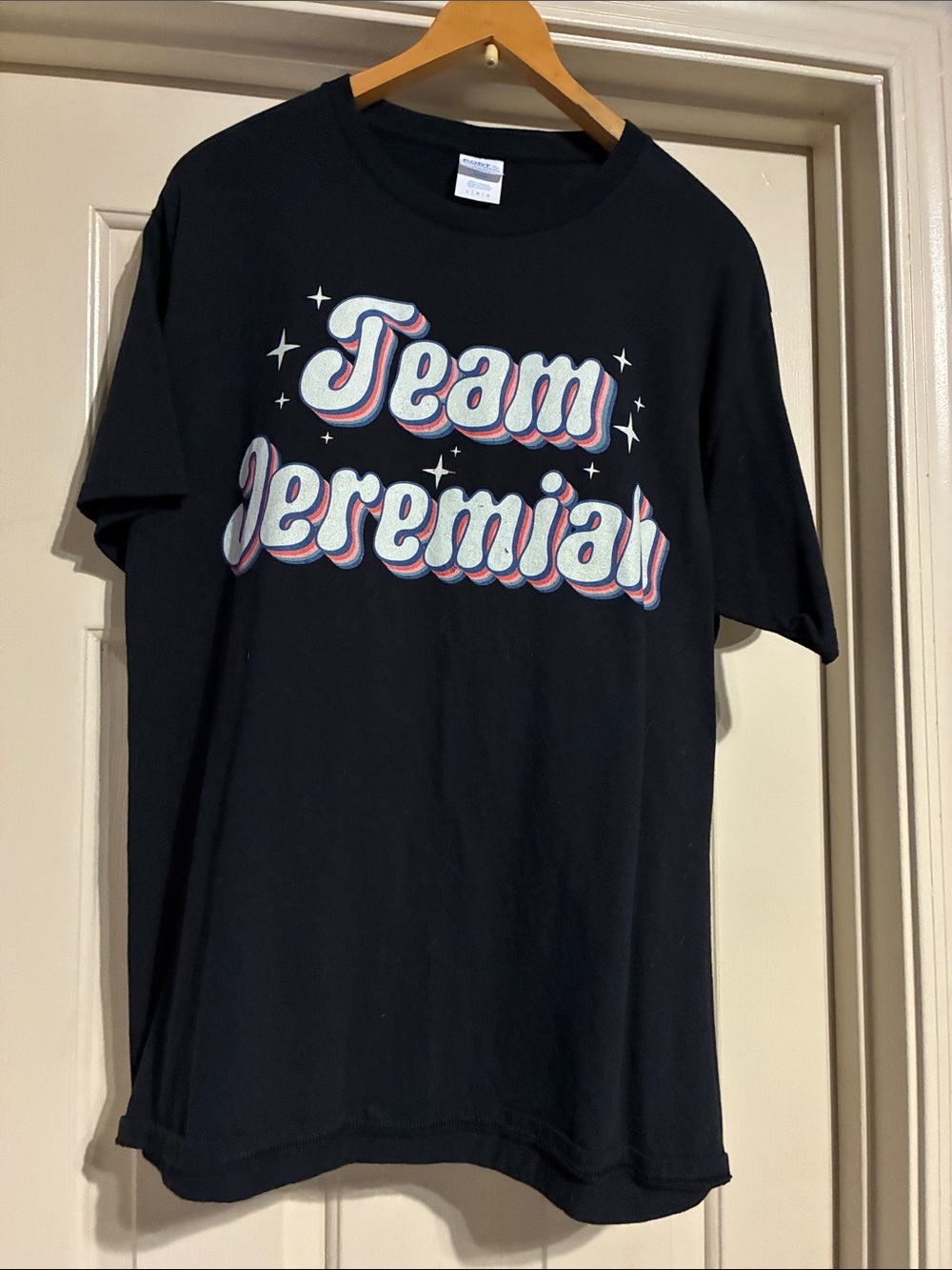 Team Jeremiah Graphic Tee - Black